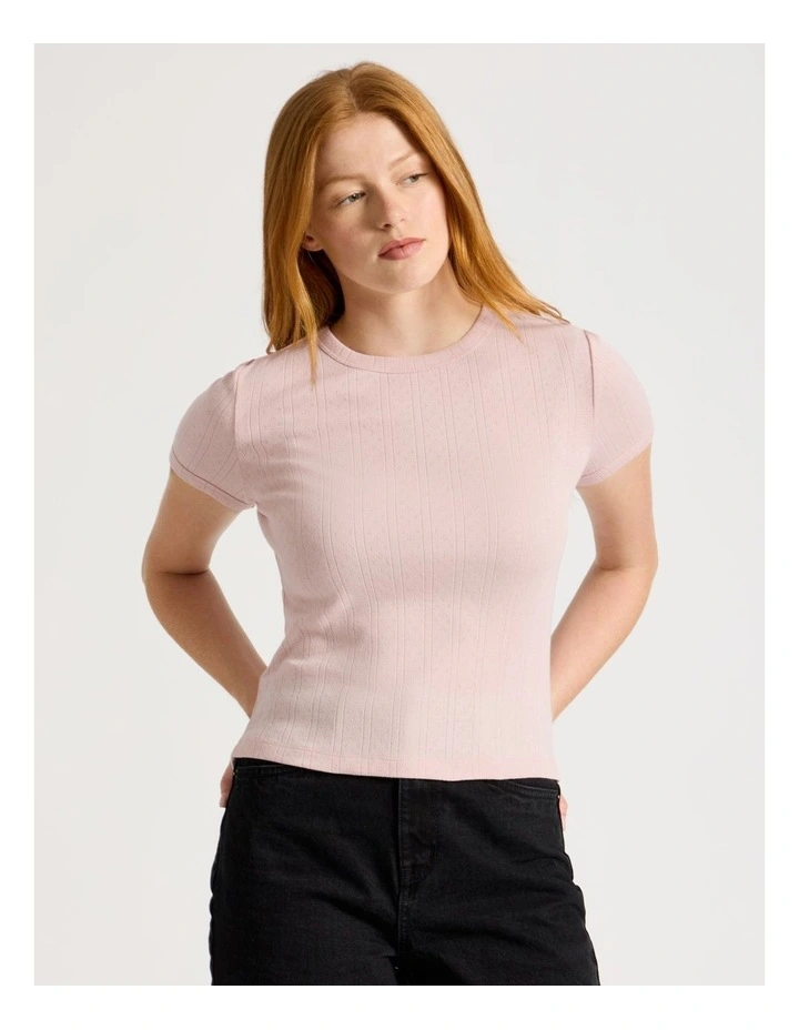 Baby Tee in Lotus image 4