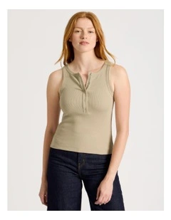 Henley Tank in Oxford Tan