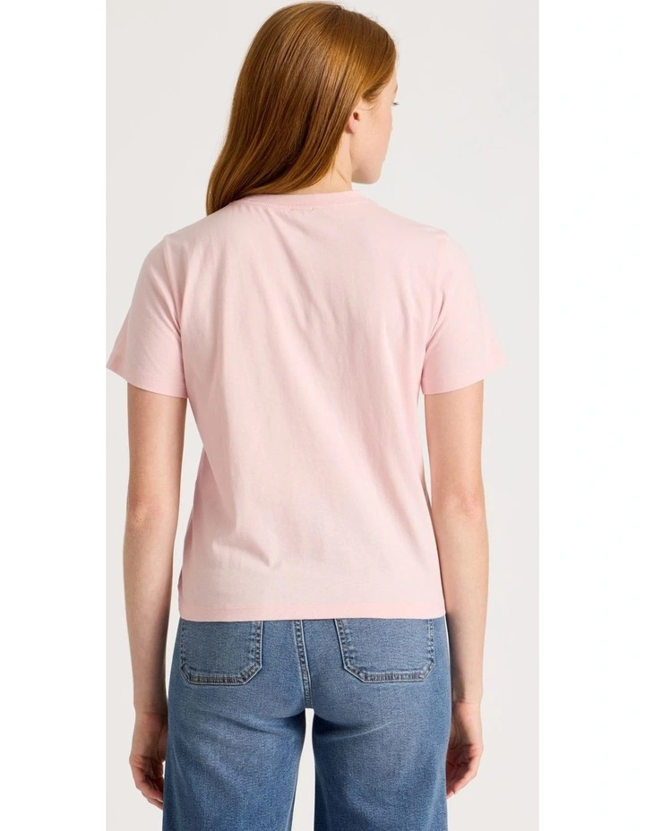 Regular Fit Graphic Tee in Lotus image 5