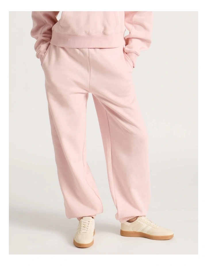 Baggy Fit Jogger in Light Pink image 2