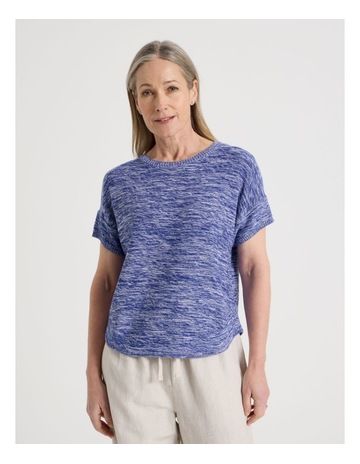 BLUE/IVORY TWIST colour