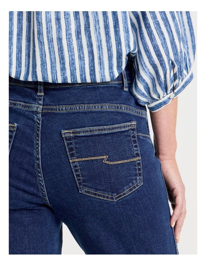 Wardrobe Staple Straight Jean in Mid Denim image 5