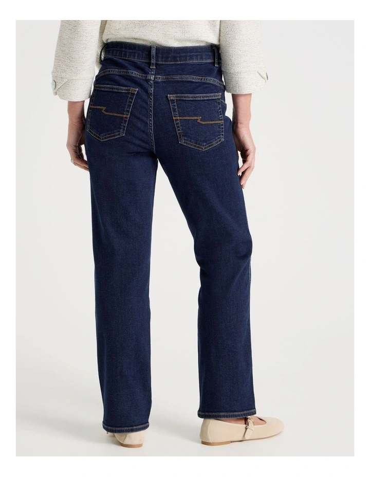 Wardrobe Staple Straight Jean in indigo image 5