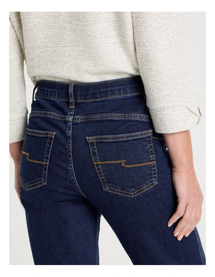 Wardrobe Staple Straight Jean in indigo image 6