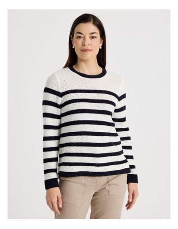 NAVY/IVORY colour