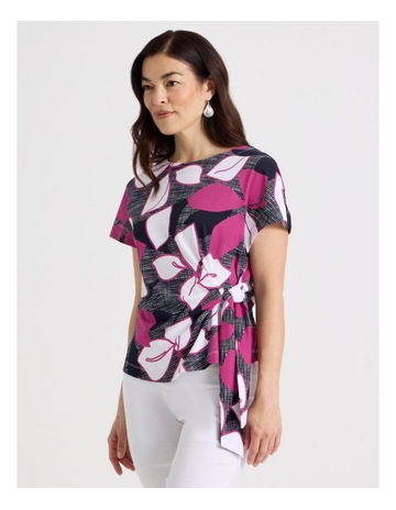 NAVY/HOT PINK/WHITE colour
