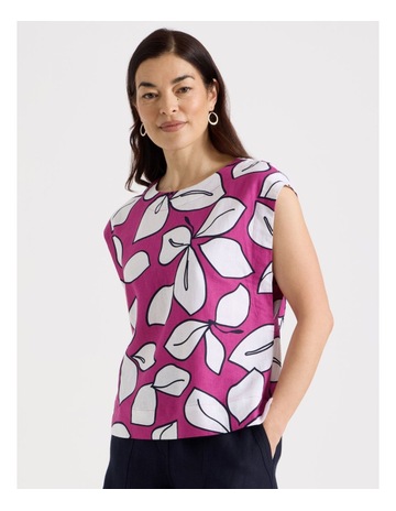 NAVY/HOT PINK/WHITE colour