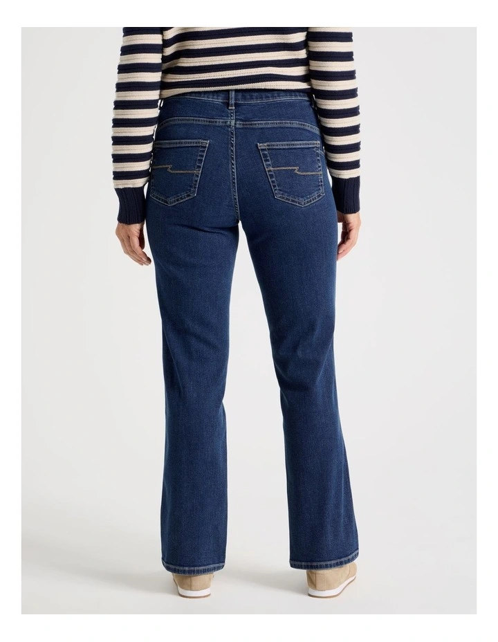 Wardrobe Staple Straight Jean In Mid Denim image 6