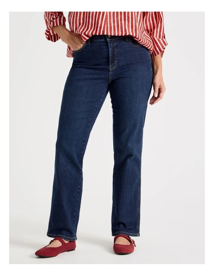 Wardrobe Staple Straight Jean In Indigo image 1