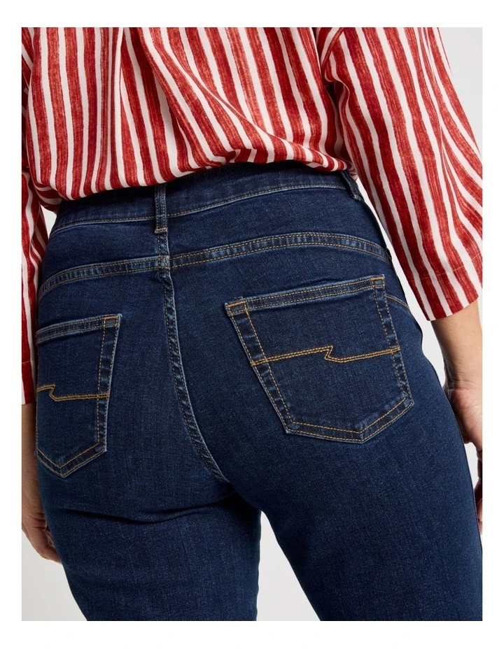 Wardrobe Staple Straight Jean In Indigo image 7