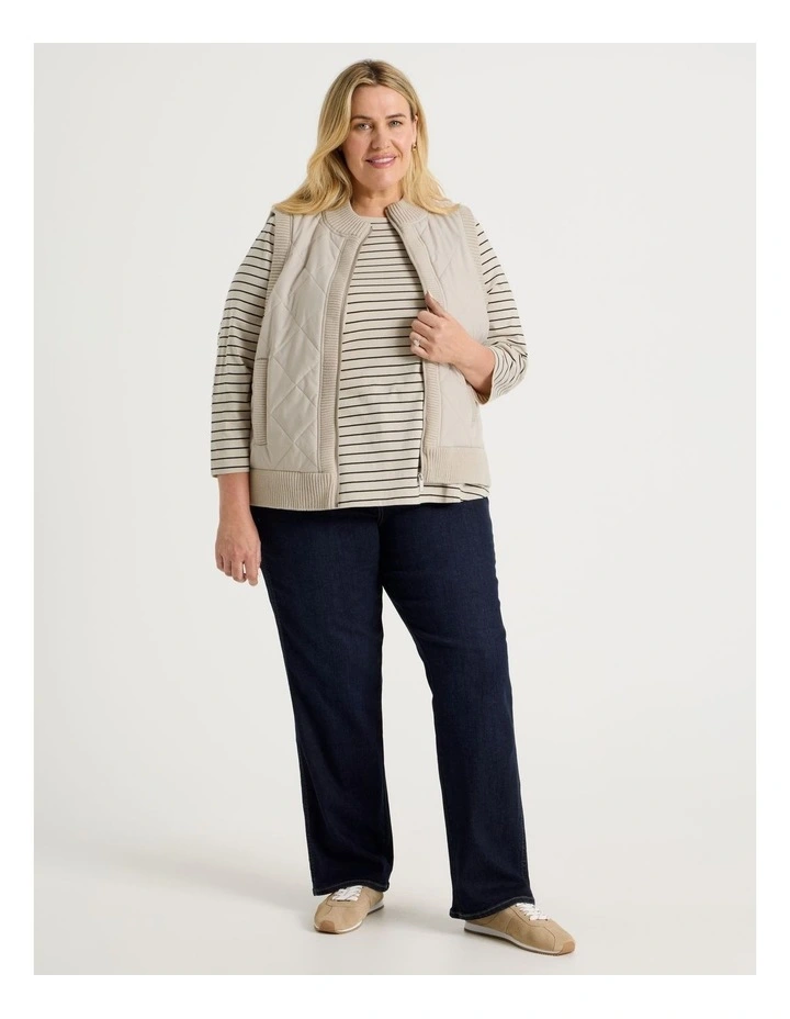 Wardrobe Staple Straight Jean In Raw Denim image 2