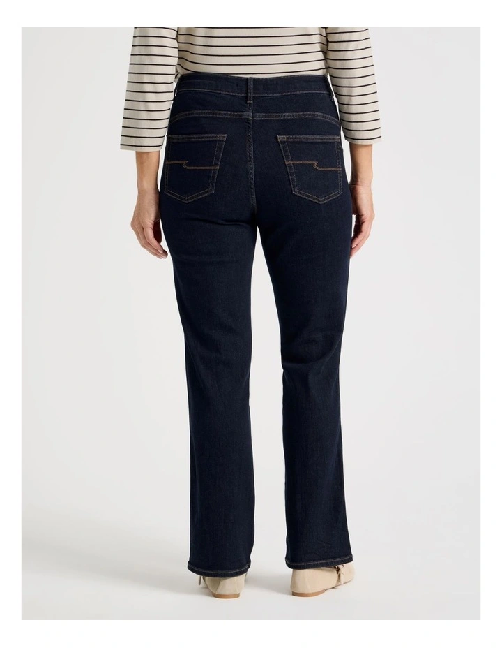 Wardrobe Staple Straight Jean In Raw Denim image 5