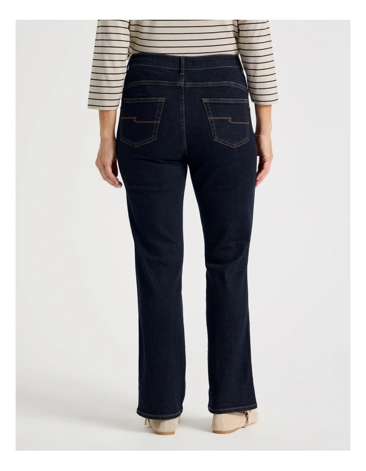 Wardrobe Staple Straight Jean In Raw Denim image 6