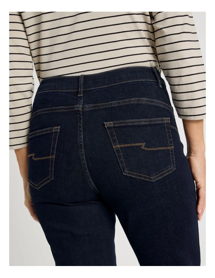 Wardrobe Staple Straight Jean In Raw Denim image 6