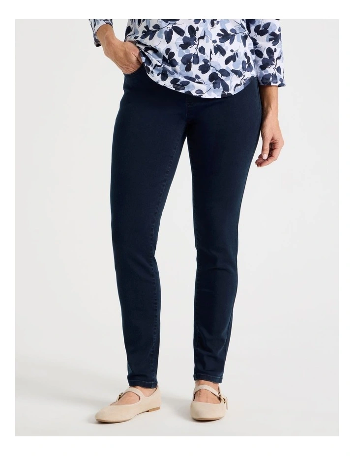 Wardrobe Staple Jegging In Dark Indigo image 1