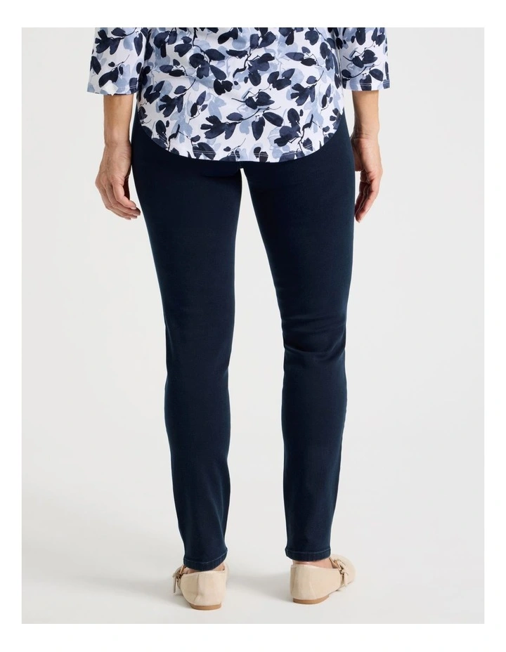 Wardrobe Staple Jegging In Dark Indigo image 3