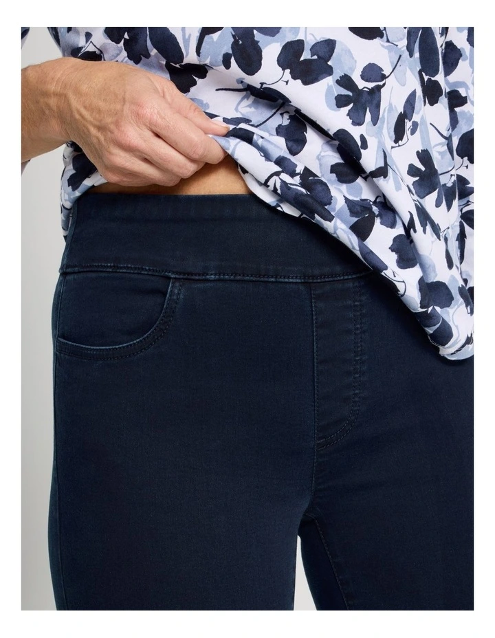 Wardrobe Staple Jegging In Dark Indigo image 4