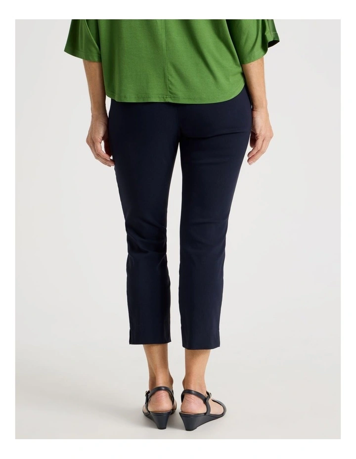 Wardrobe Staple Stretch Crop Pant in Navy image 6