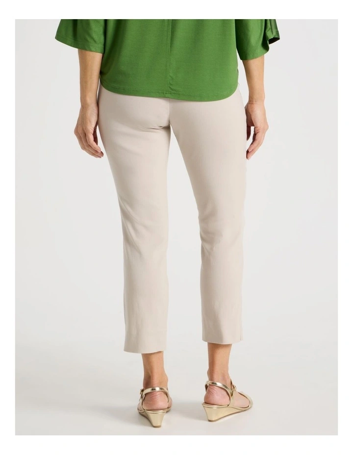 Wardrobe Staple Stretch Crop Pant in Stone image 6