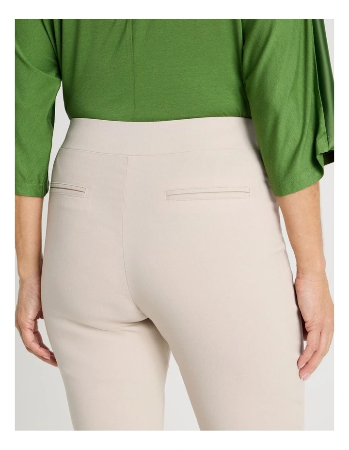Wardrobe Staple Stretch Crop Pant in Stone image 7