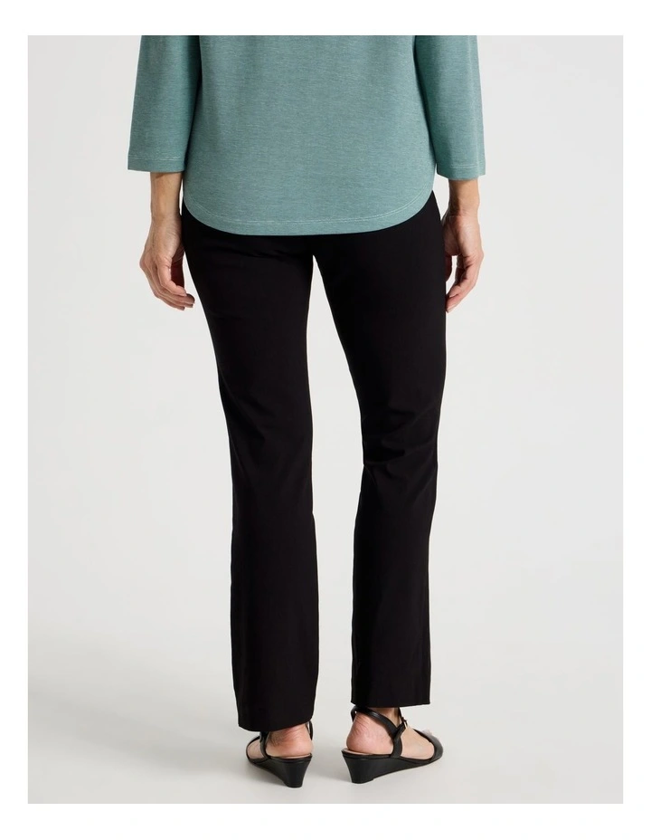 Wardrobe Staple Straight Full Length Pant in Black image 6