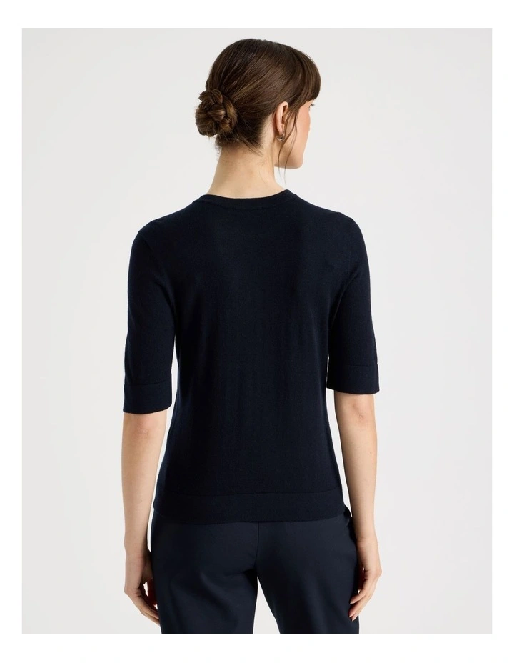 Short Sleeve Crew Knit image 4