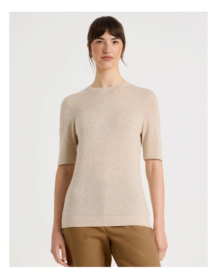 Short Sleeve Crew Knit image 4