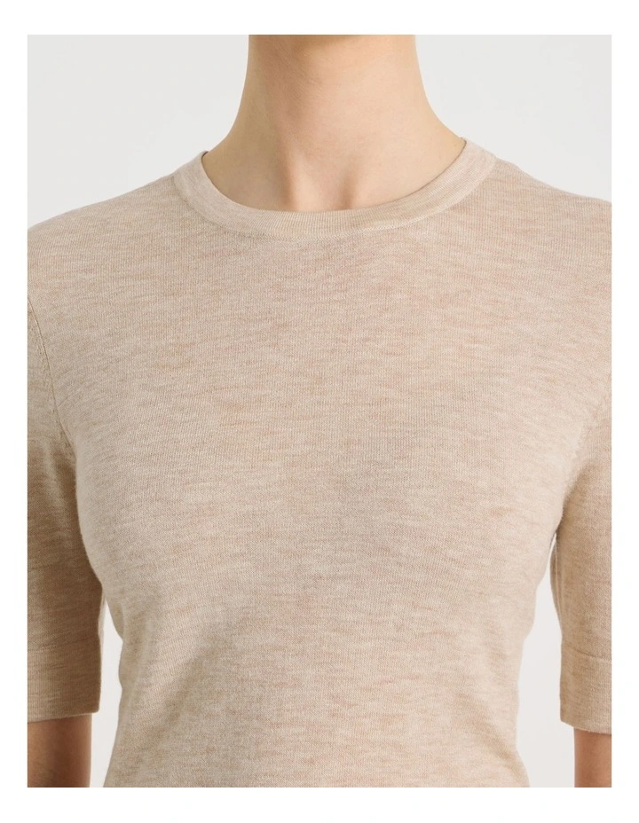 Short Sleeve Crew Knit image 6