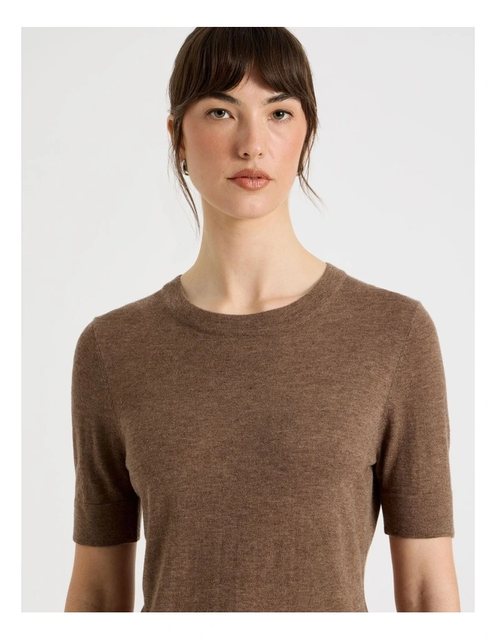 Short Sleeve Crew Knit image 2