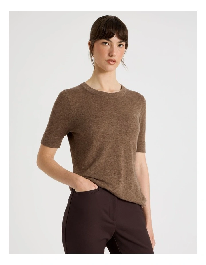 Short Sleeve Crew Knit image 3