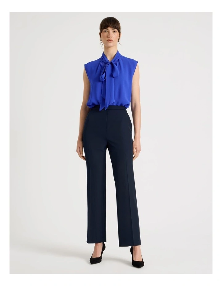 Sleeveless Georgette Top in Cobalt image 3