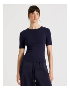 Short Sleeve Crew Neck Tee