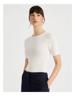 Short Sleeve Crew Neck Tee