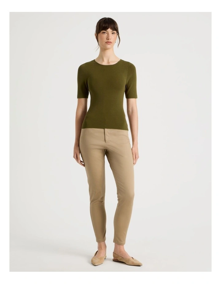 Short Sleeve Crew Neck Tee image 3