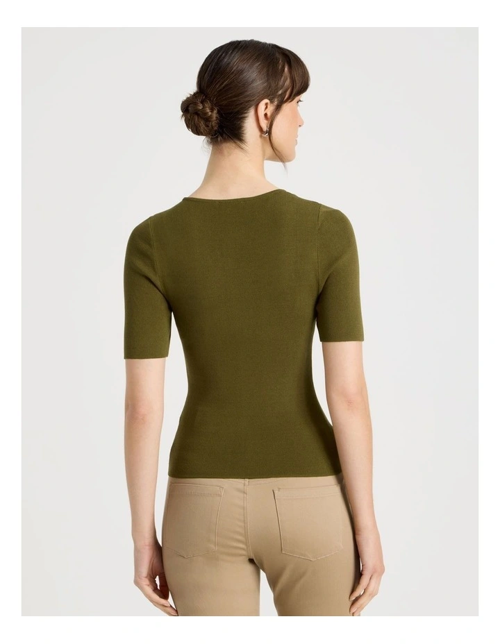 Short Sleeve Crew Neck Tee image 6