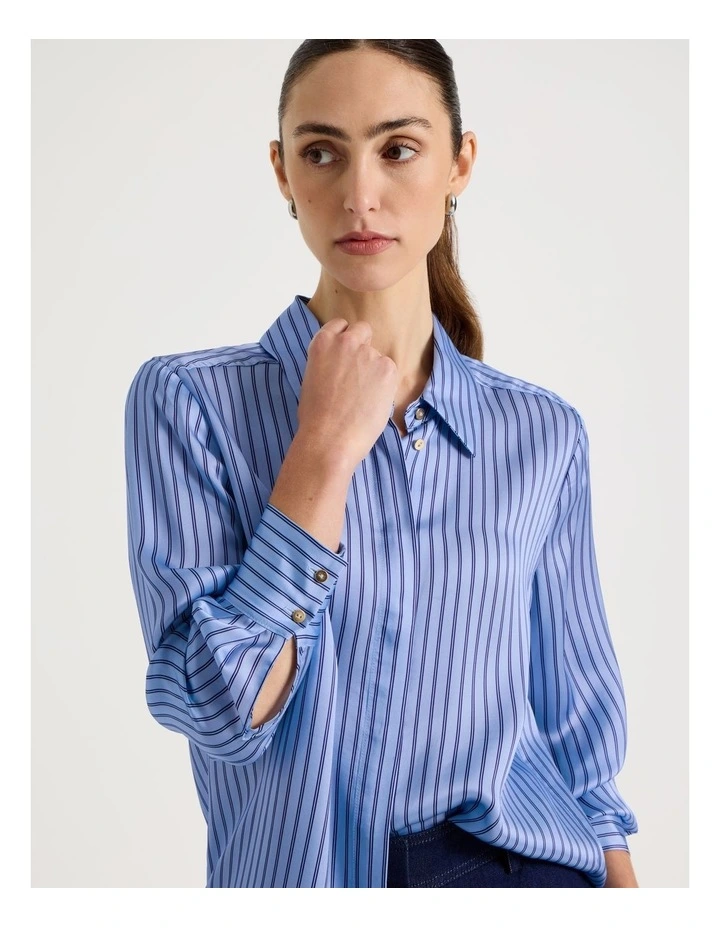 Long Sleeve Stripe Shirt image 4
