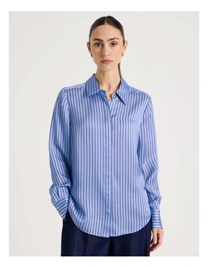 Long Sleeve Stripe Shirt image 5