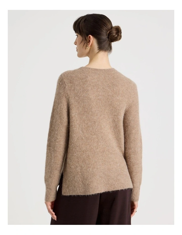 Alpaca Blend Knit in Chestnut image 6