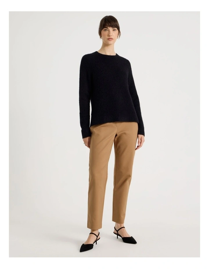 Alpaca Blend Knit in Black image 4