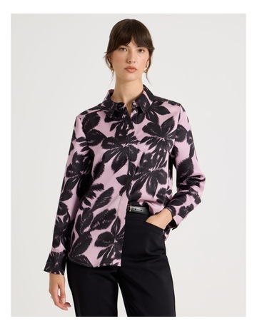 Pink Floral Print colour