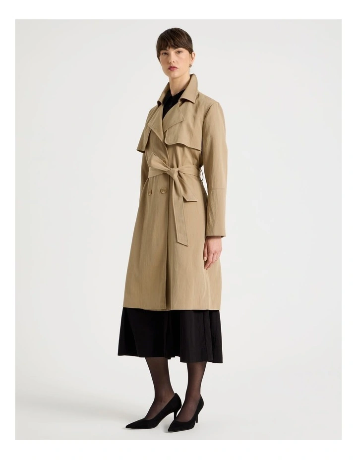 Weekend Trench Coat in Stone image 1
