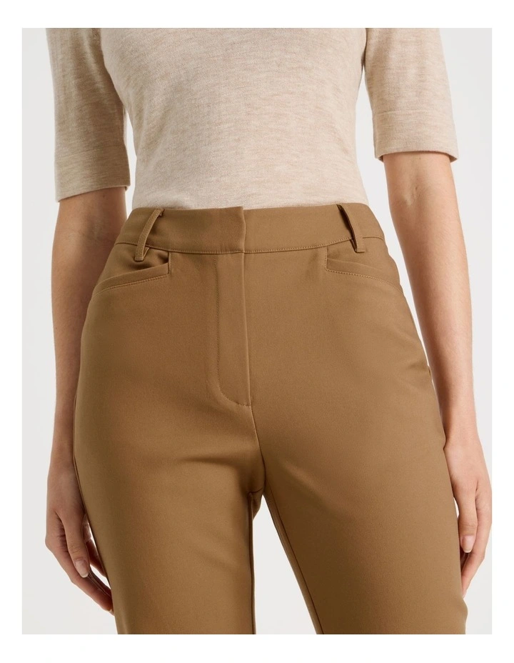 Compact Sateen Pants in Stone image 4