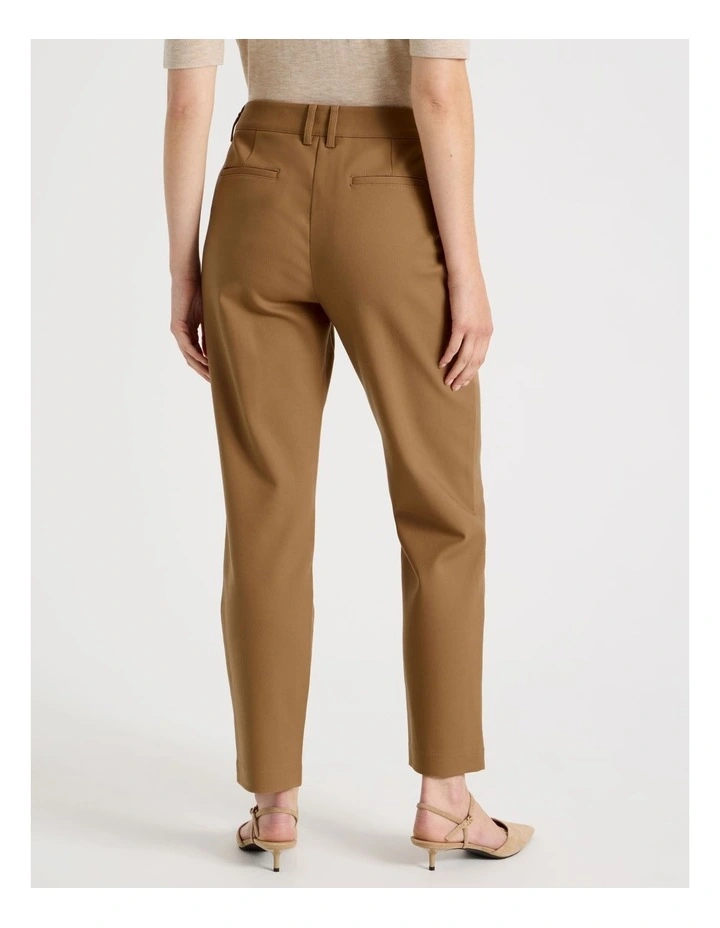 Compact Sateen Pants in Stone image 6