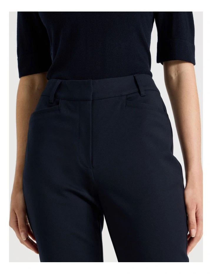 Compact Sateen Pants in Indigo image 4