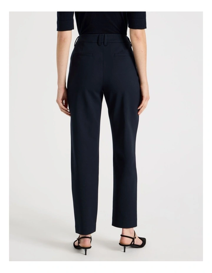 Compact Sateen Pants in Indigo image 5