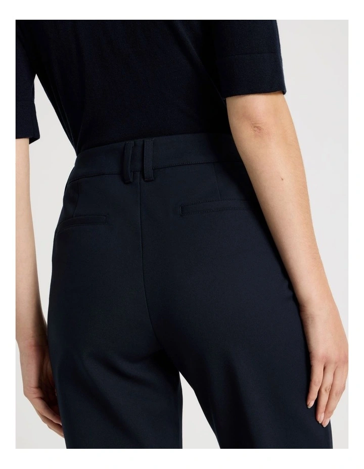 Compact Sateen Pants in Indigo image 6