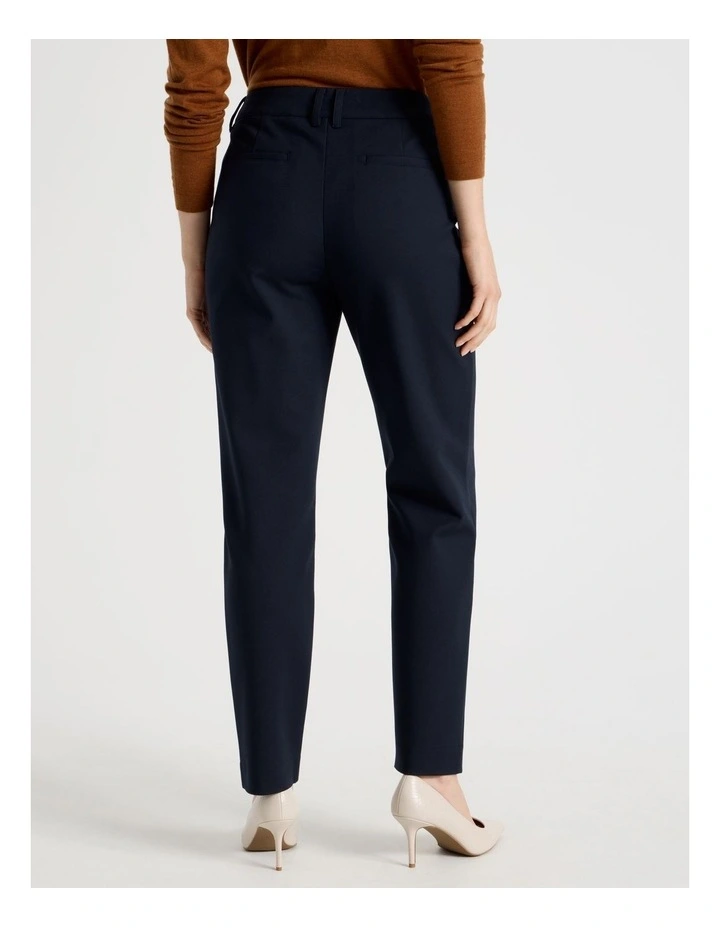 Compact Sateen Pants in Indigo image 6