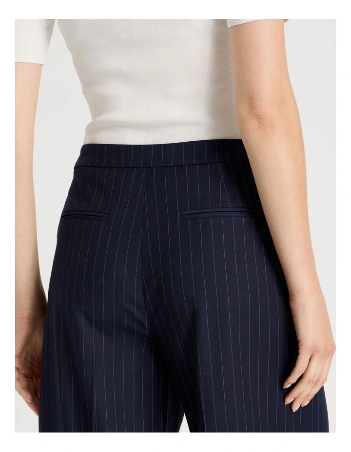 Pinstripe Straight Leg Pants Multicolour image 5