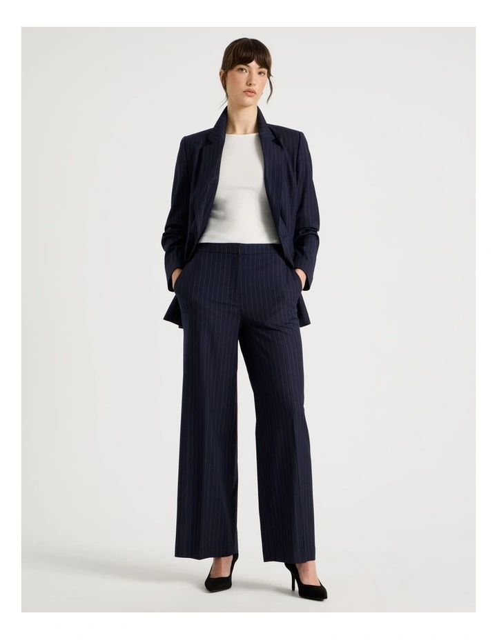 Pinstripe Straight Leg Pants Multicolour image 7