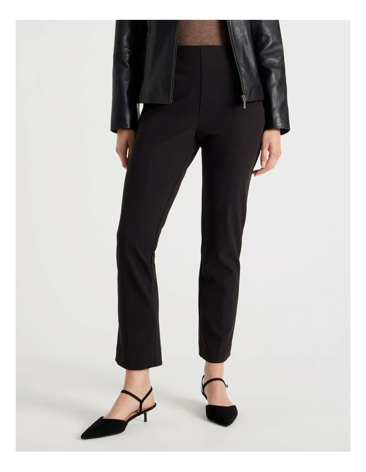 Techno Stretch Straight Leg Pant in Black image 2